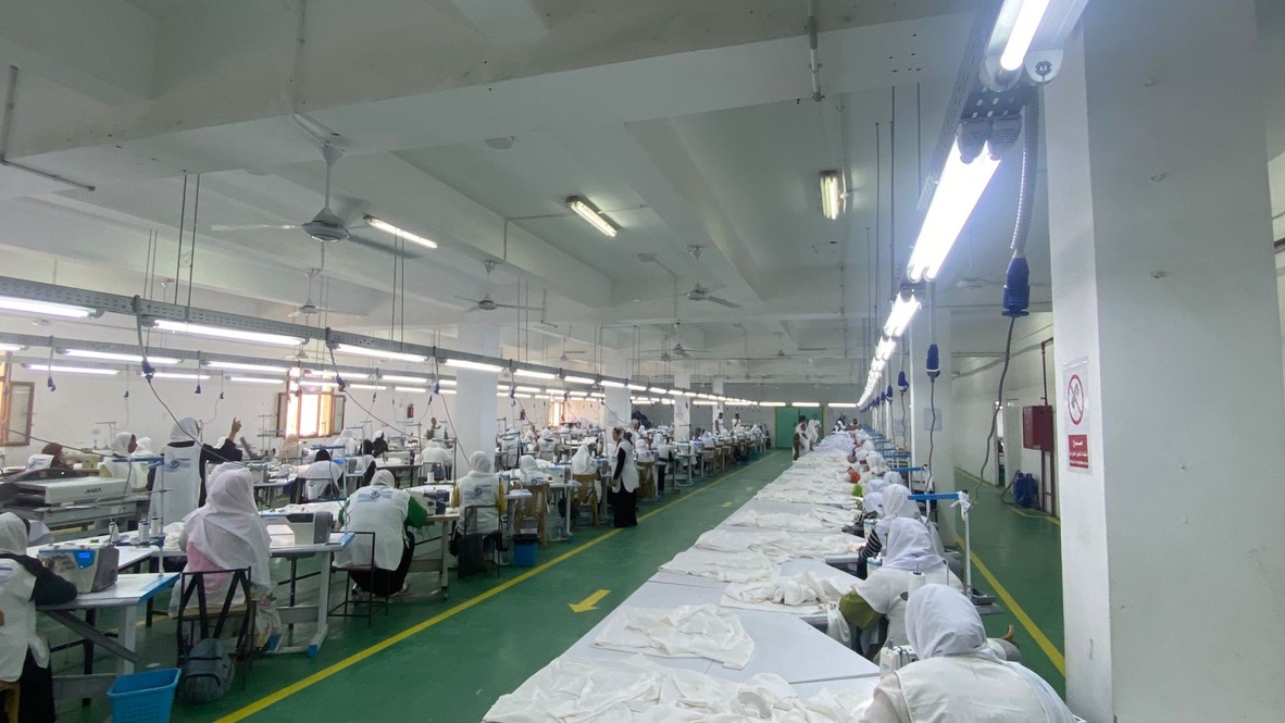 Factory grounds