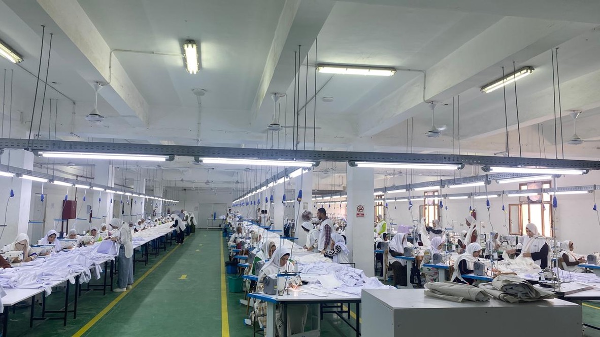 Factory grounds